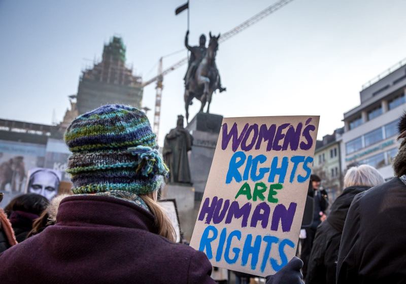 Women's solidarity march, January 21, 2017